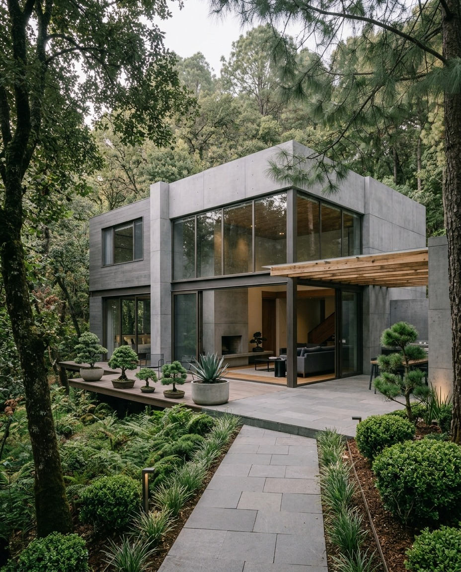Casa Umbría en entorno natural